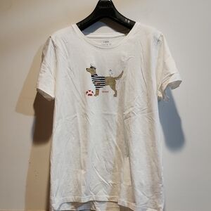 J.Crew White Collector Tee